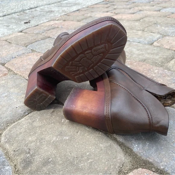 Gently worn 😍Korks kork-ease Robin clogged heeled bootie - Picture 7 of 14